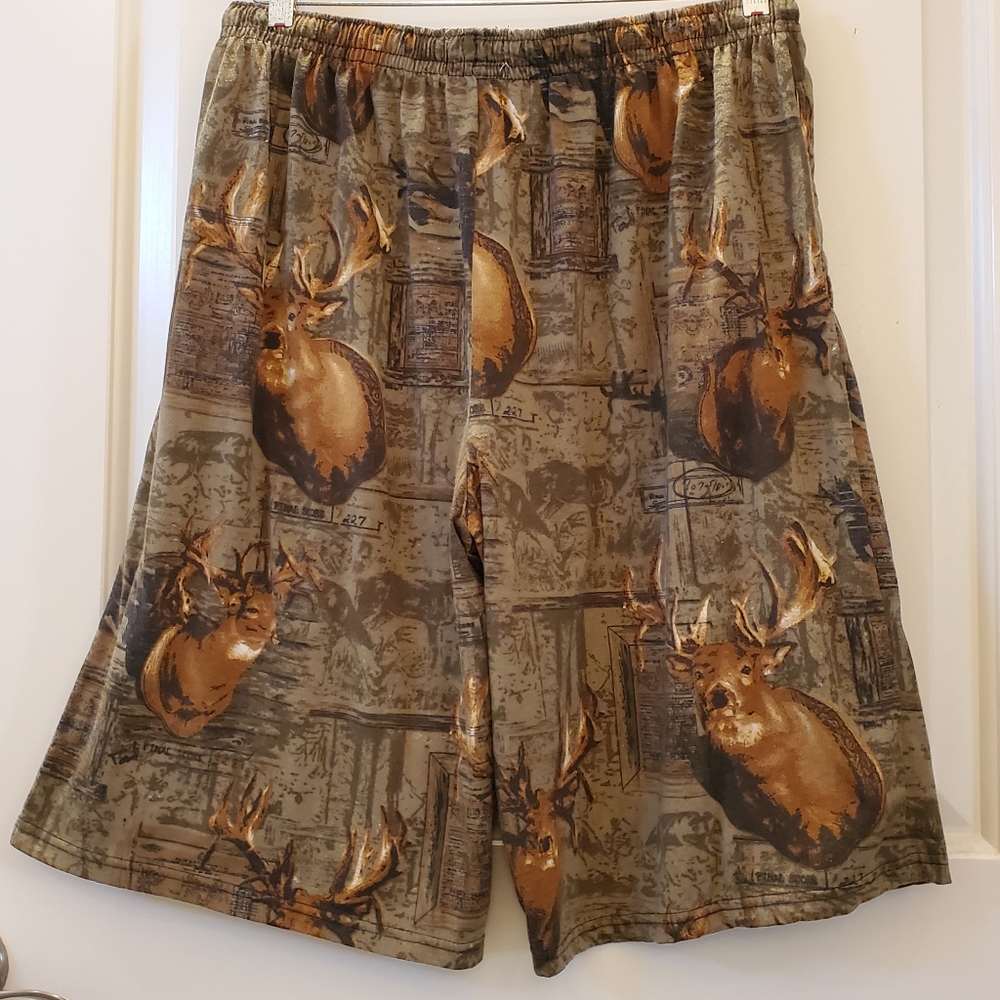 Elastic Soft Knit Lounge Shorts - Picture 2 of 4